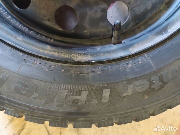 4 колеса hankook 185/65 r 15 зимние