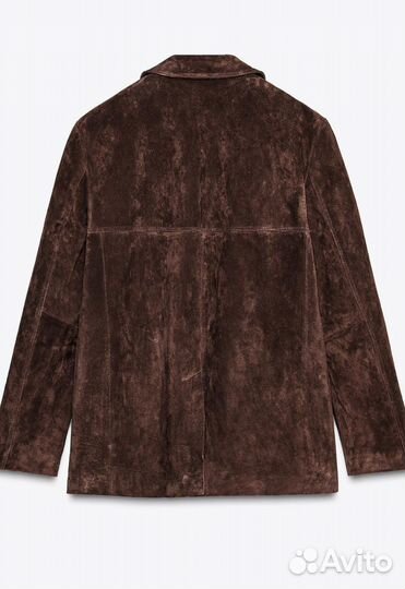 Замшевый жакет Zara