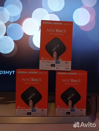 SMART TV-приставка Android MX10 от stik 4K и Wi-Fi