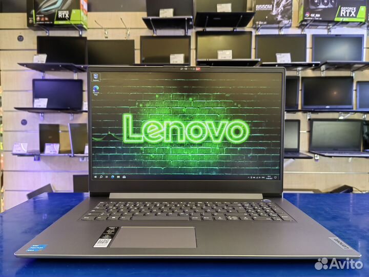 Новый ноутбук большой экран Lenovo Intel 11 Gen