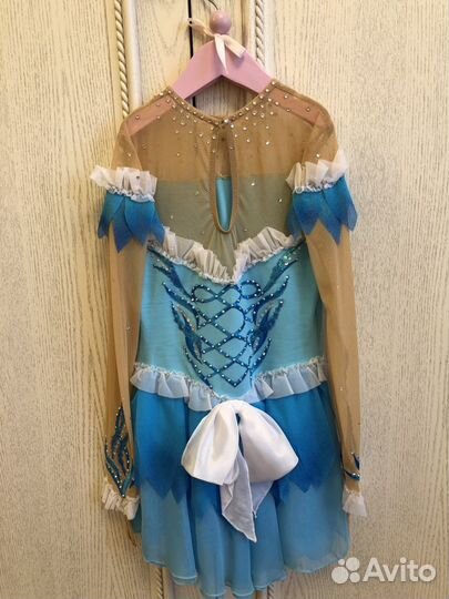 Платье для фигурного катания, рост 128-134