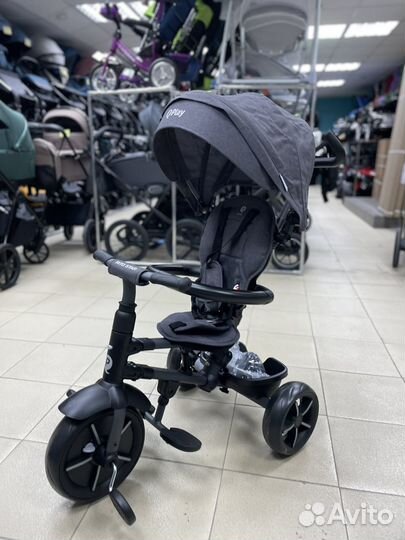 Складной трехколесный велосипед