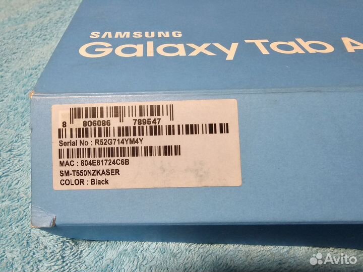 Планшет Samsung Galaxy Tab A 9.7 SM-T550 16Gb WiFi