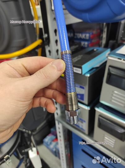 Шланг воздушный на катушке 25+1м