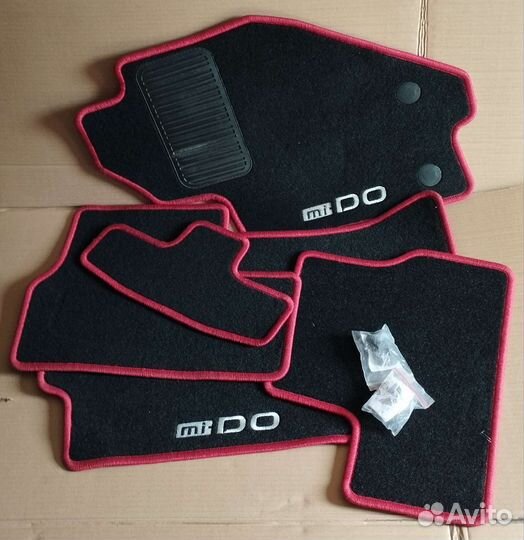Текстильные ковры в салон на Datsun Mi Do