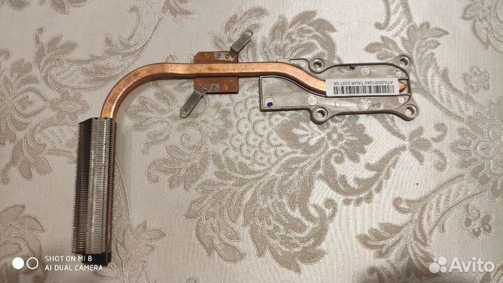 Радиатор охлаждения ноутбука Asus k53b