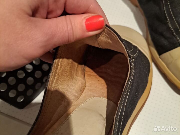 Сабо женские 38 размер натуральная кожа