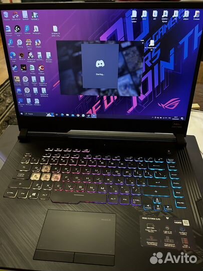 Игровой ноутбук Asus rog strix g15 rtx 2070