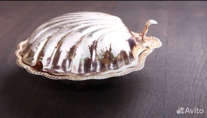 Винтажная икорница времен СССР