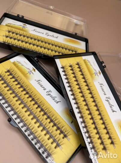 Пучковые ресницы, ресницы пучки