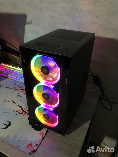Новвй игровой компьютер E5 2650 v2/Rx 580/SSD