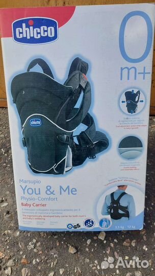 Рюкзак переноска кенгуру chicco
