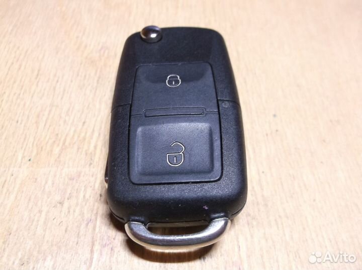 1J0 959 753 N VW чип ключ 2 кнопки