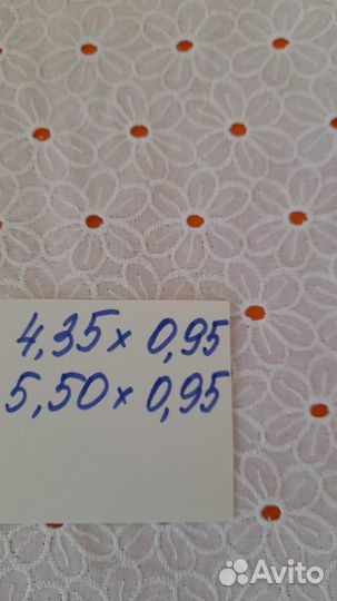 Ткань шитье хлопок