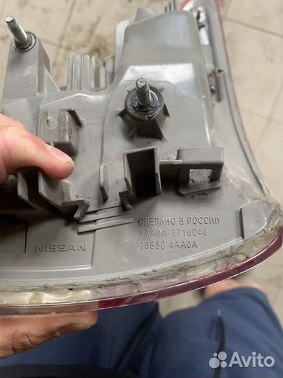 Фонарь задний правый Nissan Almera 2012- 2019
