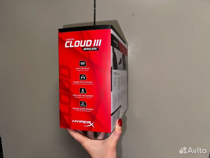 Беспроводные наушники HyperX Cloud 3 III Wireless