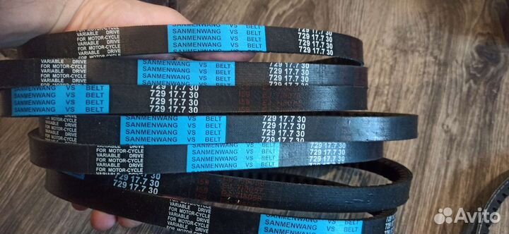 Ремни вариатора на скутер 139QMB, Honda, Stels