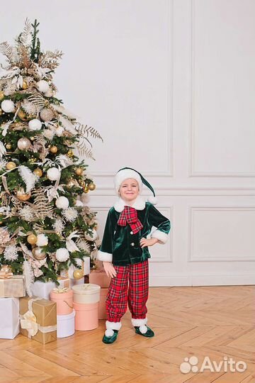 Прокат костюмов Гном Эльф новогодний