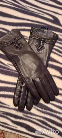 Перчатки натуральная кожа