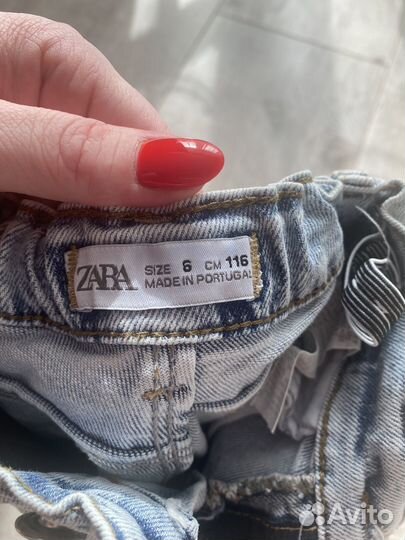 Джинсы для девочки zara