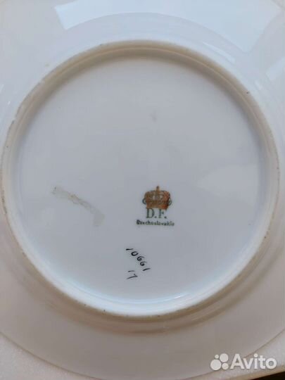 Тарелки epiag d.f. Чехословакия 1920-40ые