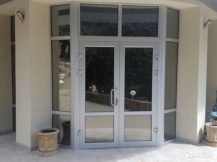 Двери, Входные группы из Алюминия