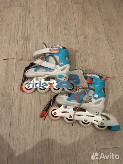 Роликовые коньки детские раздвижные
