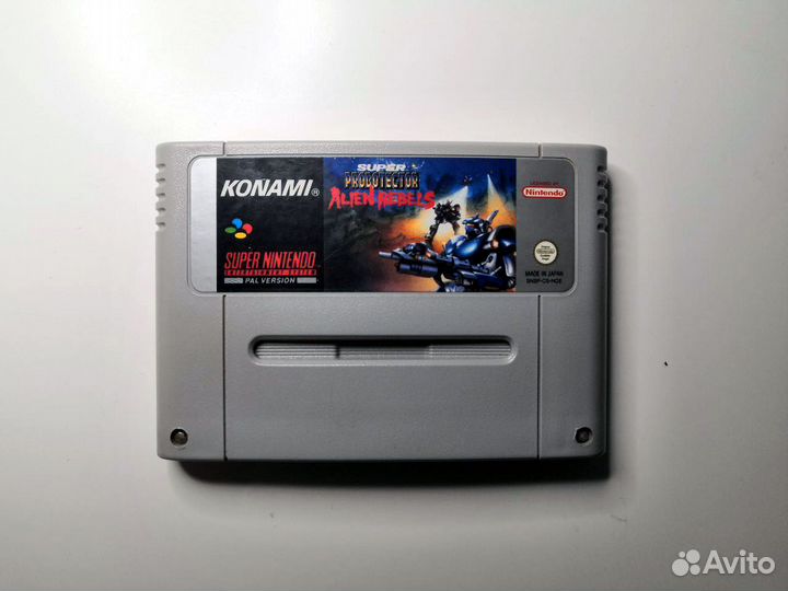 Super Probotector: Alien Rebels (PAL contra 3)