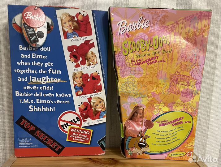 Scooby doo / Tickle me Elmo Barbie