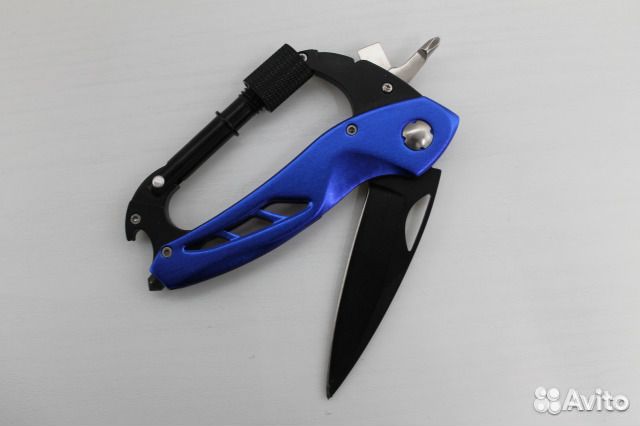 Нож карабин складной камуфляж