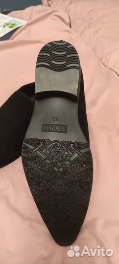 Туфли замшевые мужские 42-43 размер