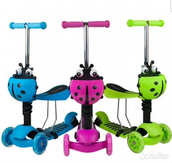 Самокат беговел новый 5в1
