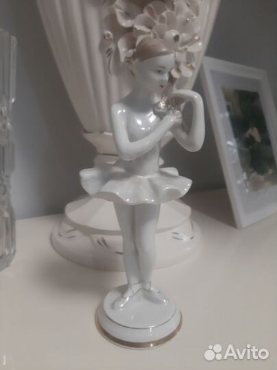 Фарфоровые статуэтки СССР балерина