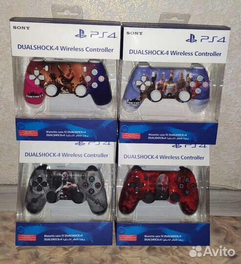 Геймпады для PS4 Dualshock 4 v2 редкие