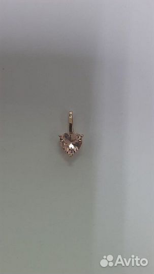 Е.О. Кулон с камнем, золото 585 (id 64255)