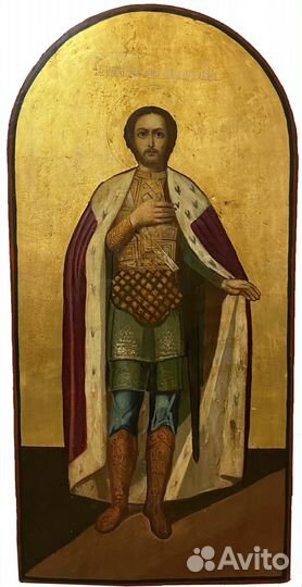 Икона Храмовая Александр Невский