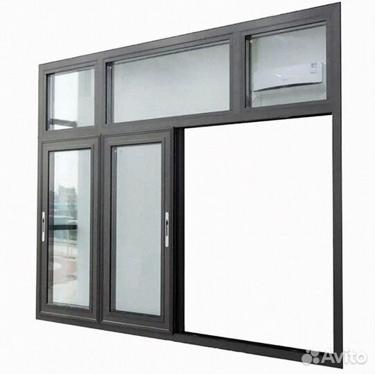 Алюминиевые окна от завода напрямую