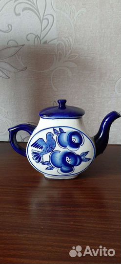Чайник заварочный Гжель СССР