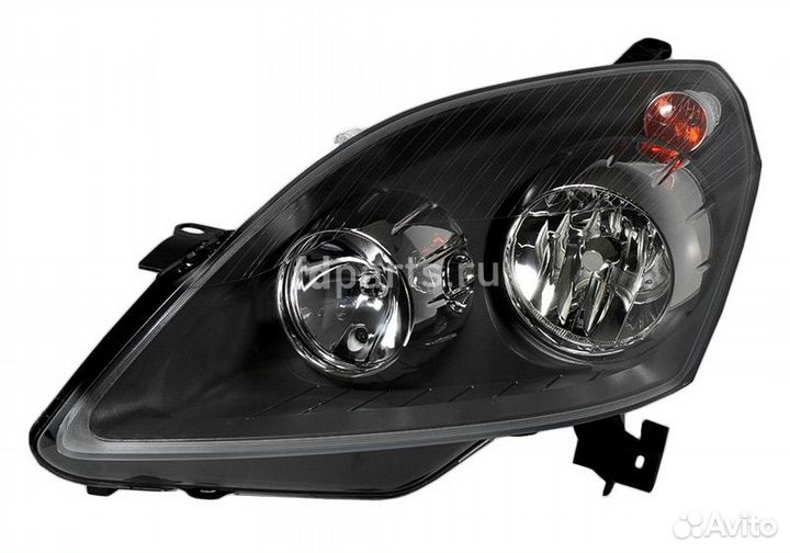 Фара черная opel zafira 05-08