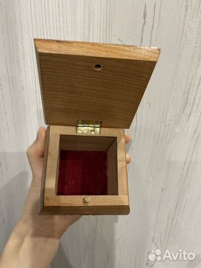 Новая шкатулка деревянная