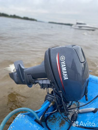 Моторная лодка Обь Газисо с мотором Ямаха 9.9 (15)