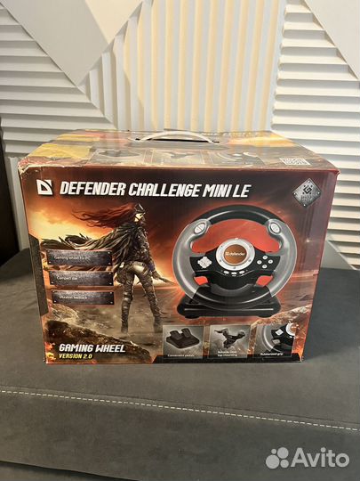 Игровой руль defender challenge mini LE