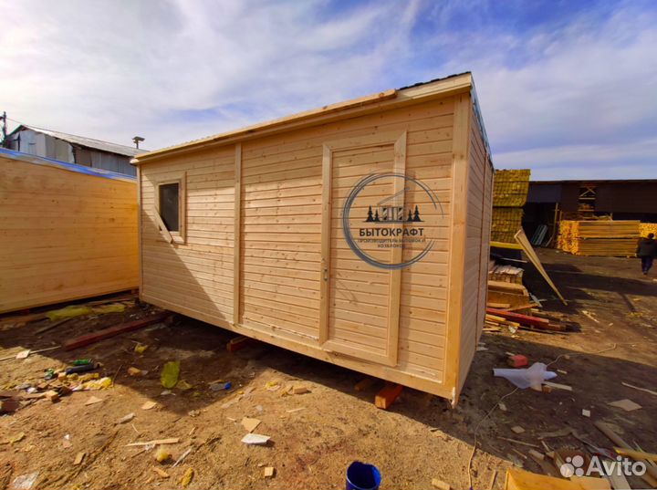 Бытовка с отделкой