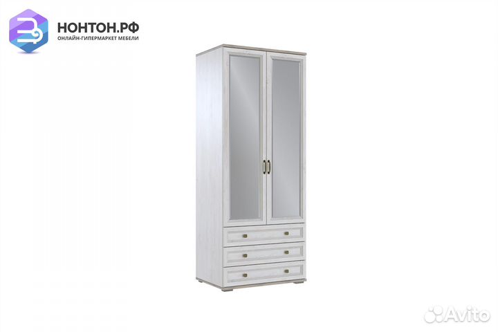 Шкаф с ящиками Александрия шк-209 сосна санторини