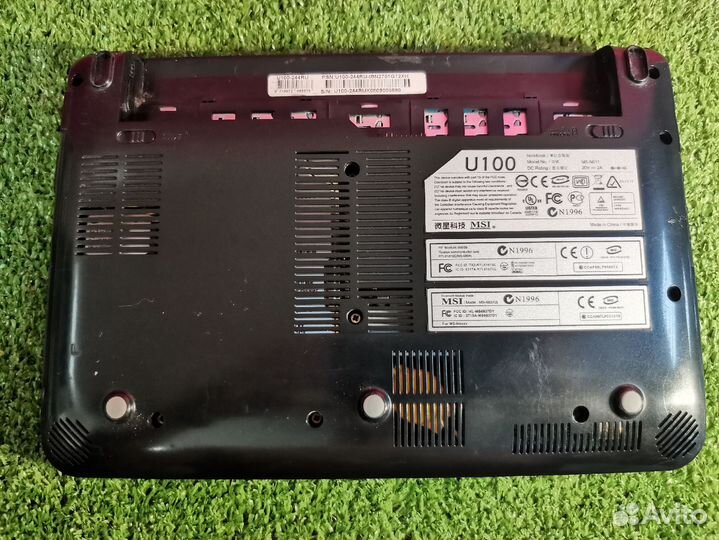 Ноутбук MSI Atom N270/2гб/120гб/GMA 950/10.1