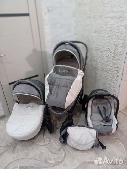 Коляска Tutis Zippy Silver Plus New Sport 3 в 1