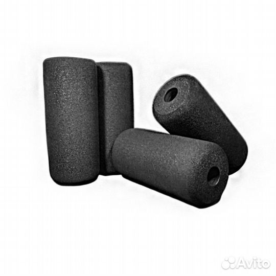 Валики неопреновые грипсы на тренажёр 180*70*20 мм