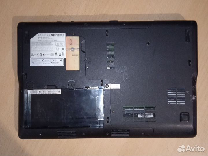 Ноутбук на запчасти