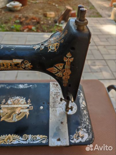 Швейная машинка зингер ножная старинная