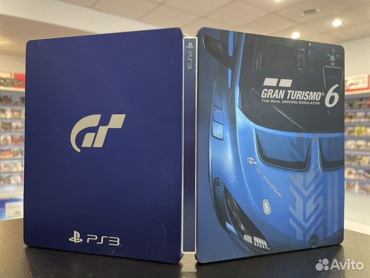 Gran Turismo 6 Steelbook PS3 б.у